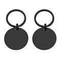 Personalized Engraved Pet Collar, Circular ID Tag with Custom Name, Anti-Lost Pet Identification Accessory, Ideal Pet Gift